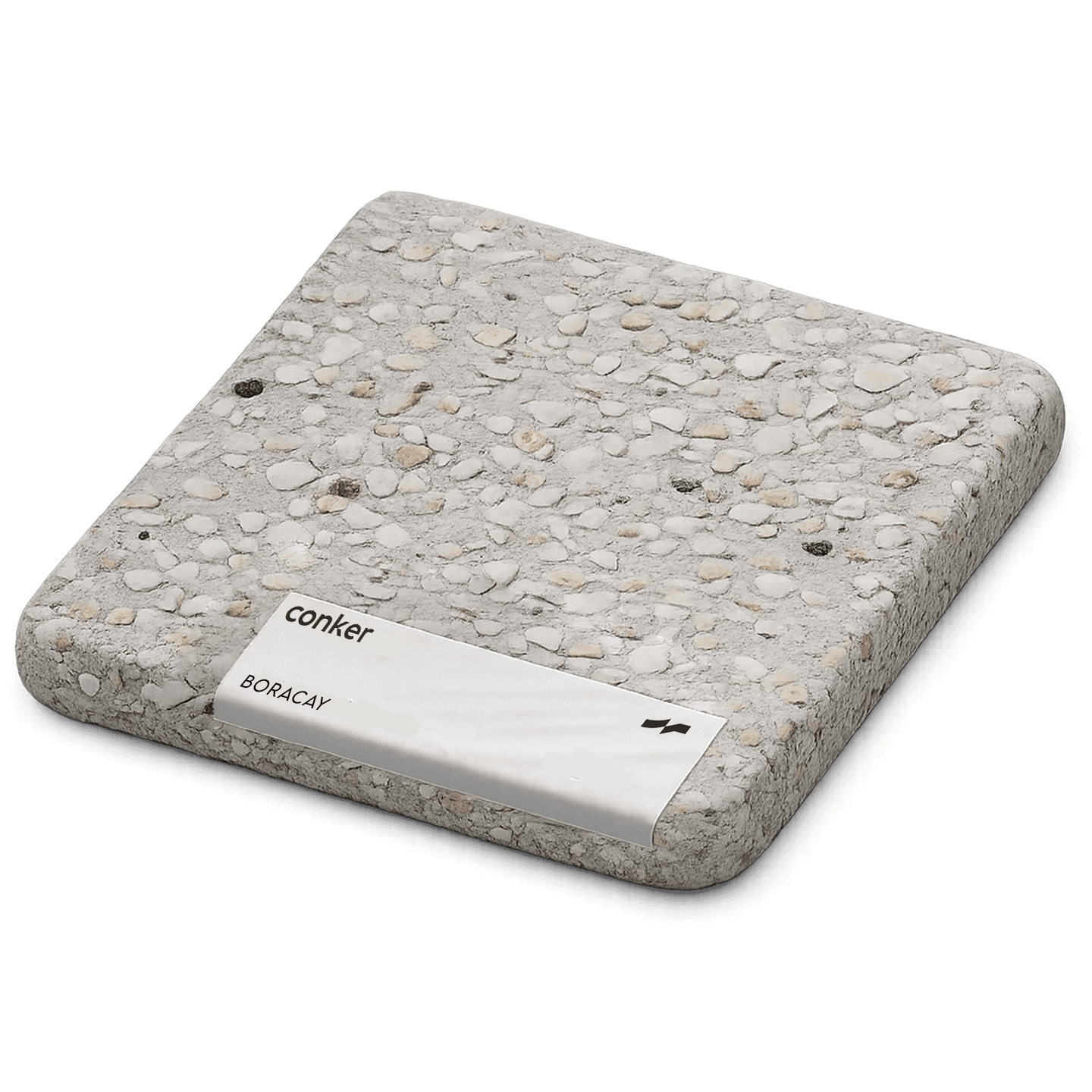 Boracay concrete sample for exposed finish| Conker