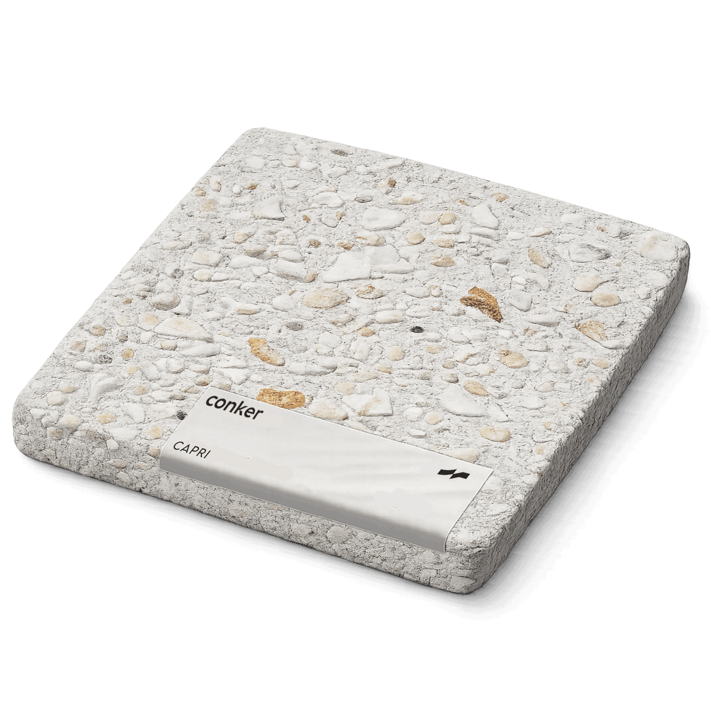Capri concrete sample for exposed finish| Conker