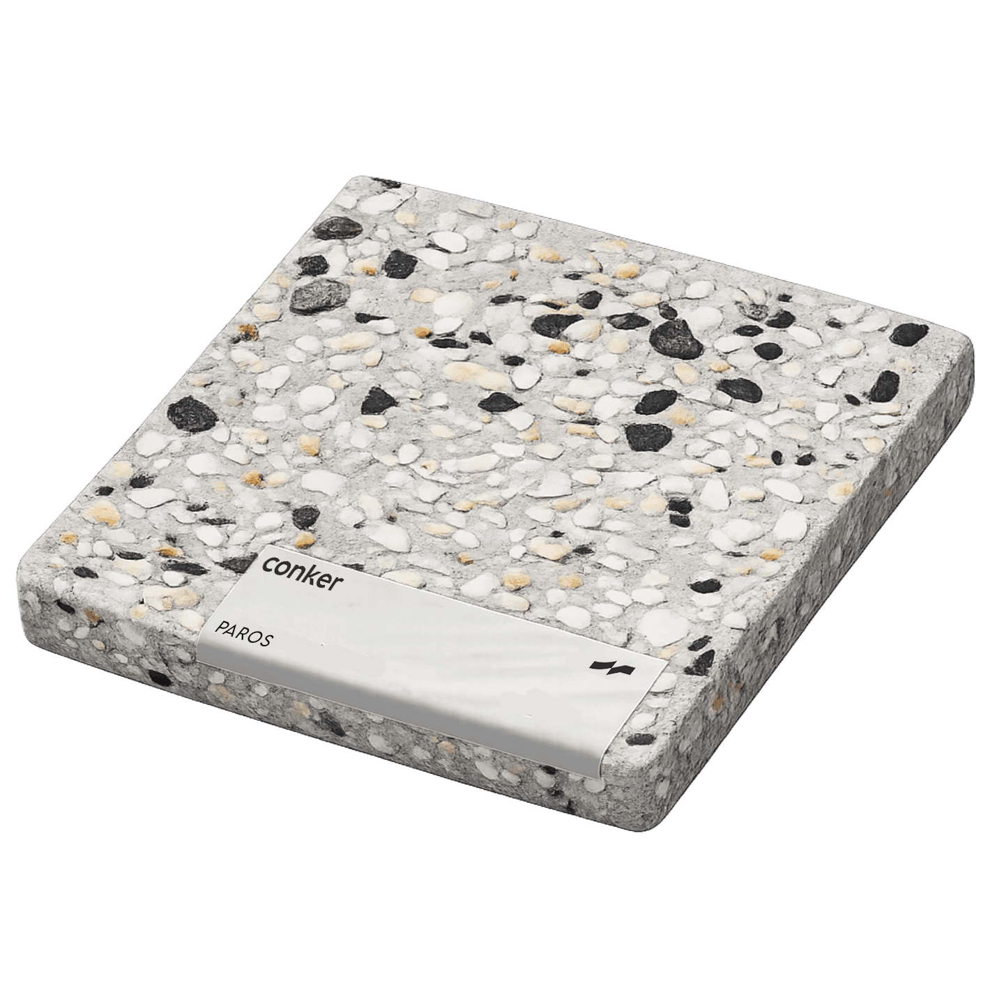Paros concrete sample for exposed finish| Conker