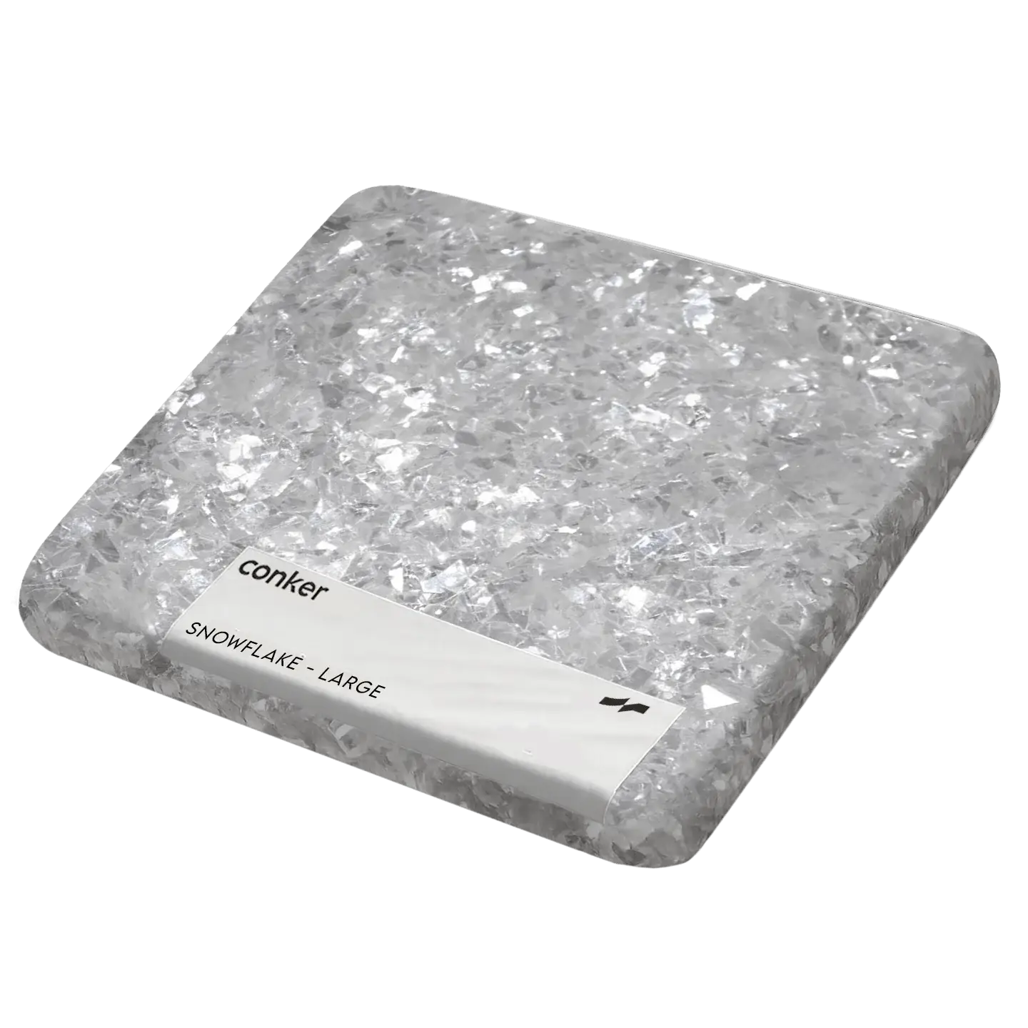 Snowflake-Large concrete sample | Conker